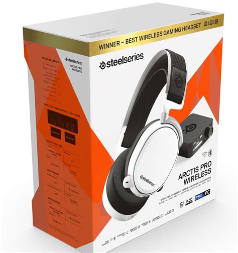 SteelSeries Arctis Pro Wireless Gaming Headset (White) | | Buy Now | at ...