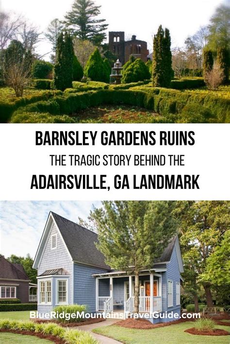 Barnsley Gardens Resort Map - Beautiful Insanity