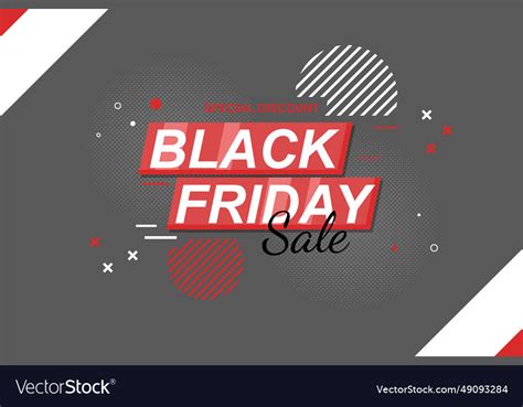 Black friday banner background Royalty Free Vector Image