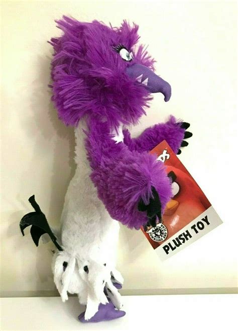 Large 15" Angry Birds 2 Purple Zeta Eagle Plush .New Toy. Soft | eBay