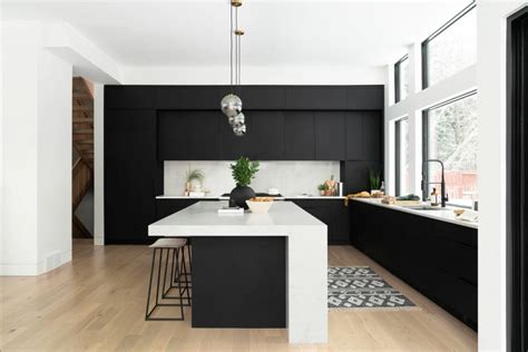 How To Use Black For Kitchen Cabinetry Making Your Home Beautiful