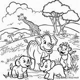 Habitat Coloring Pages  Free & Printable sketch template