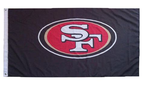 San Francisco 49ers Flag-3x5FT NFL SF 49ers Banner-100% polyester ...