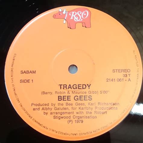 Bee Gees - Tragedy (1979, Vinyl) | Discogs