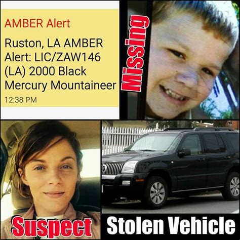 Pin by Shelley Adams on AMBER ALERT!! AMBER ALERT!! | Amber alert, Ruston, Mercury mountaineer