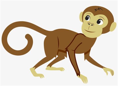 Brown Monkey Png - Cartoon Monkey Tail Png PNG Image | Transparent PNG Free Download on SeekPNG