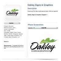 Free Download: Oakley Signs & Graphics iPhone App | Tuesday Tactics produced by Oakley Signs ...