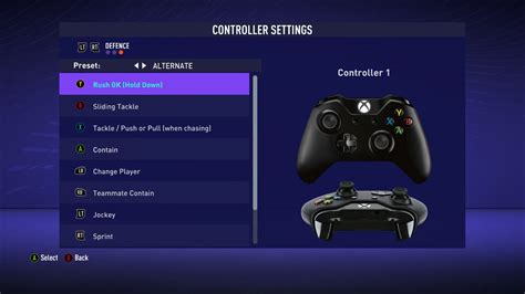 FIFA 21 Controller Settings For Xbox One - An Official EA Site