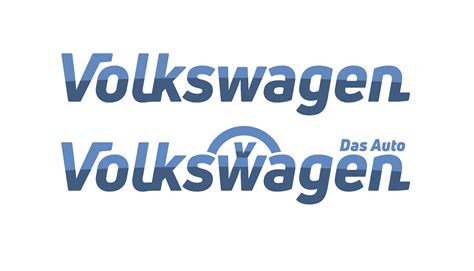 Volkswagen wordmark redesign I did for a wordmark assignment in my college branding design ...