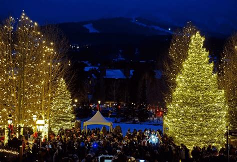 Breckenridge in December is like stepping into a real-life snow globe. Sparkling holiday lights ...