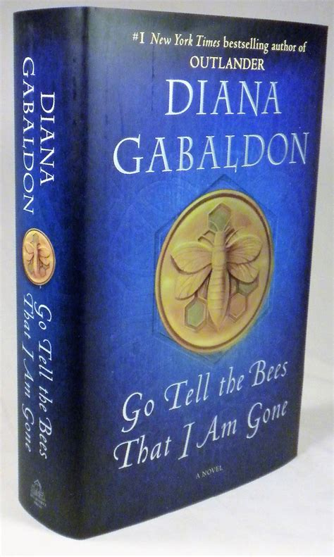 SIGNED Go Tell the Bees That I Am Gone Diana Gabaldon First - Etsy