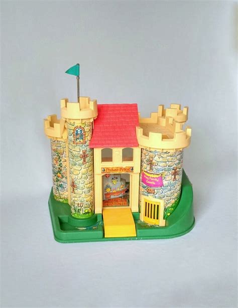 Fisher Price Castle 1974 Little People Castle Pretend Play