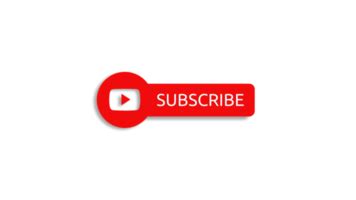 Youtube Subscribe Button Png