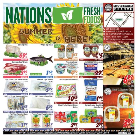 Nations Fresh Foods (Mississauga) Flyer July 5 to 11