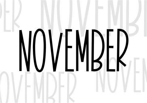 November - A Tall Handwritten Font