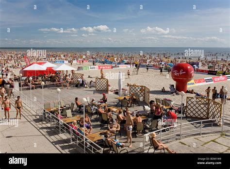 Pärnu Beach, Estonia, Europe Stock Photo - Alamy