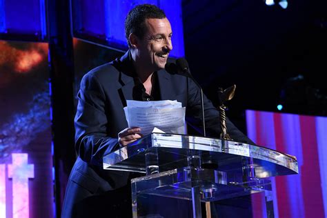 Adam Sandler Gives Hilarious Speech at Independent Spirit Awards