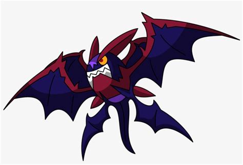 Mega Crobat - Pokemon Crobat Mega Evolution PNG Image | Transparent PNG ...