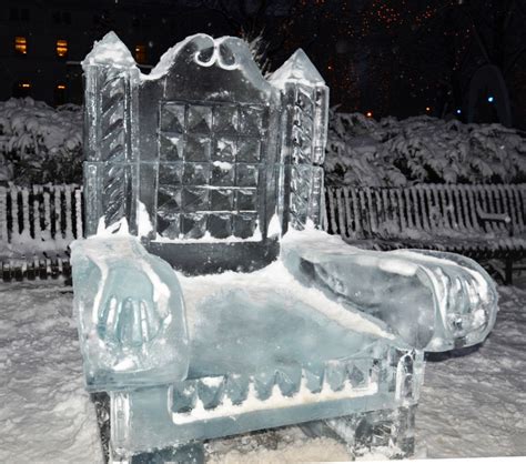 Winter Carnival Ice Sculptures in St. Paul