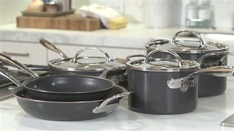 Williams-Sonoma Hard Anodized Copper Core Cookware - YouTube