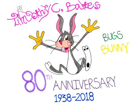 Tim.B 's Skafe Toon 10th Anniversary!🎂 2013-2023: Bugs Bunny's 80th anniversary!