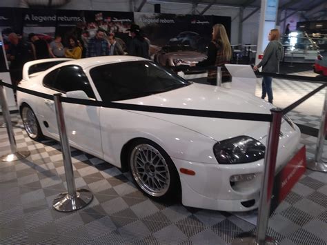 Paul Walker's mk4 Supra at Barrett Jackson Auction/Auto show.(There was ...