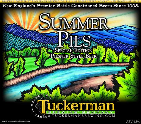 Announcing Our New Tuckerman Brewing Summer Pils - Tuckerman Brewing Company