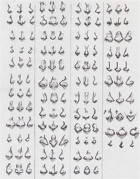 Nose reference by KingAngel-Z on DeviantArt Drawing Tutorials, Drawing Techniques, Drawing Tips ...