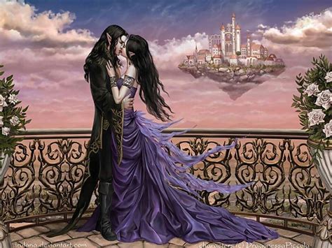 Fae couple | Fantasy love, Fantasy couples, Fantasy artwork