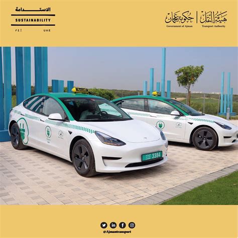 Tesla Model 3 Taxi Fleet Added to Ajman in the UAE - TeslaNorth.com