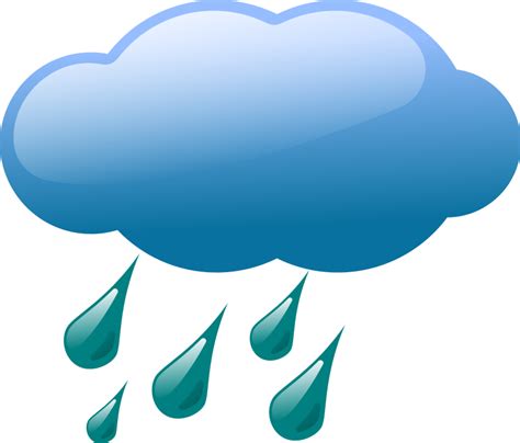 Rain Cloud Storm Clip art - Free Weather Clipart png download - 800*682 ...