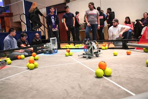 Adelphi University Hosts VEX Robotics Competition