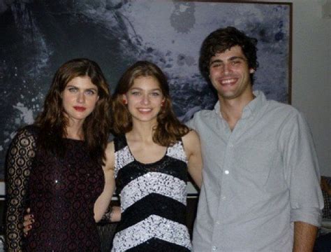 Alexandra Daddario's siblings - brother and sister Matthew Daddario, Damon Salvatore, Daddario ...