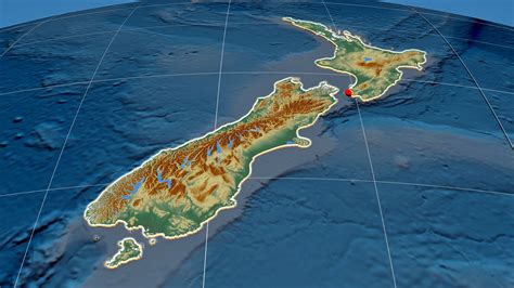 New Zealand, High Resolution Relief Maps 3D Model $240 , 41% OFF