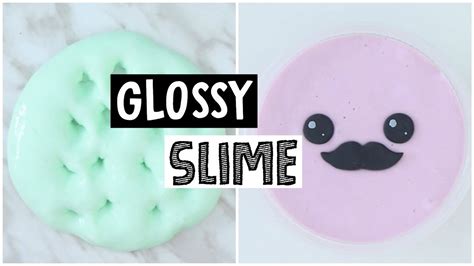 ODDLY SATISFYING DIY GLOSSY SLIME - Viral INSTAGRAM Slime!