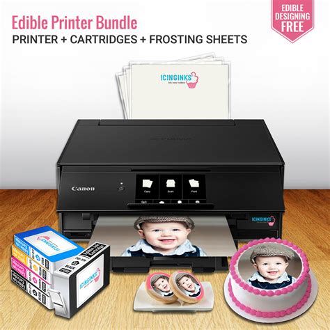 High-Resolution Edible Printer Bundle System | Canon Pixma TS8220 Cake Printer Online