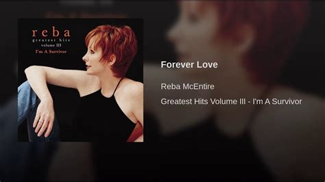 Reba McEntire - Forever Love | Reba mcentire, Country songs, Universal music