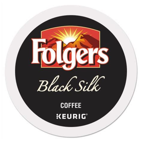 Folgers Gourmet Selections Black Silk Coffee K-Cups 24/Box 6662, 1 - Kroger