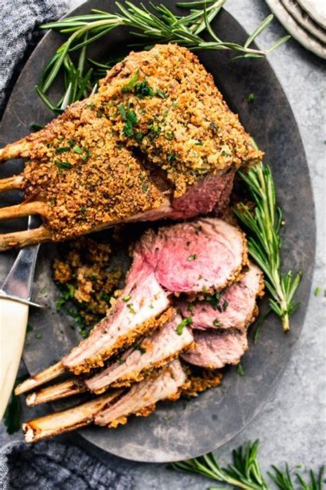 Rack of Lamb with Herb Crust