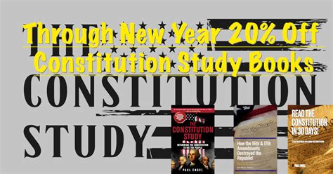 Christmas 2022-2 – The Constitution Study