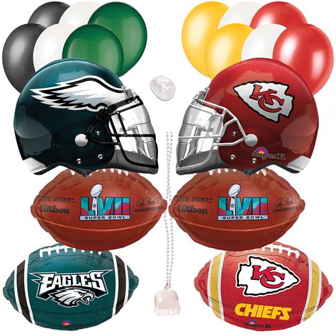 AFC NFC Championship Face Off Football Helmet Balloon Pack, 20pc - Walmart.com