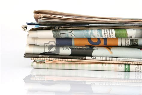 stack of newspapers by forwardcom Vectors & Illustrations Free download ...