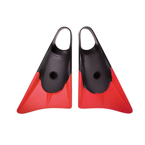 Limited Edition Bodyboard Fins - Black / Red – Limited Edition Swim Fins