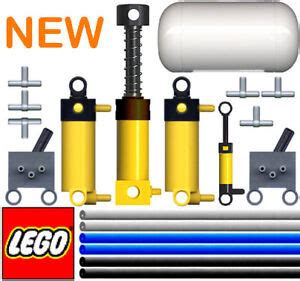 Lego Pneumatic AIR TANK KIT (Technic,Cylinder,Pump,T) | eBay