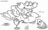 Anfibi 5 Disegni Per Bambini Da Colorare sketch template