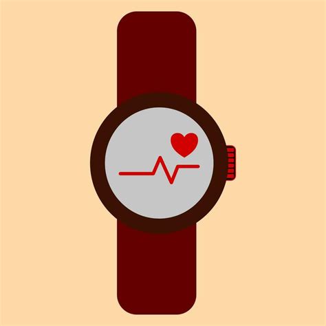 Heart rate, ECG tracker, Smart watch for health 25941558 Vector Art at ...