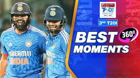 Watch India Vs Afghanistan - Best Moments In 360° - 3rd T20I Video ...