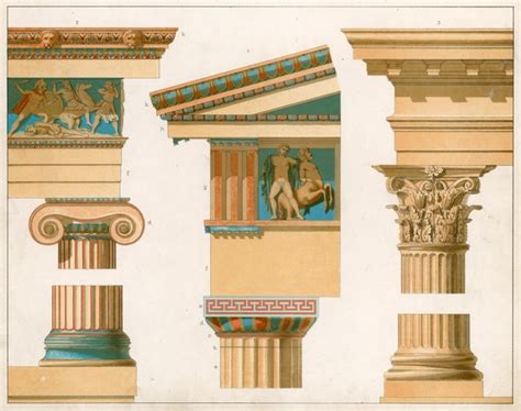 Autocad Drawing Ionic Order Ancient Greek Architectur - vrogue.co