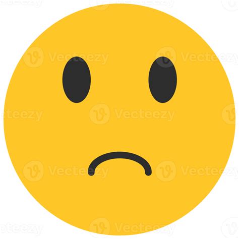 Sad Face Emoji 13743806 PNG