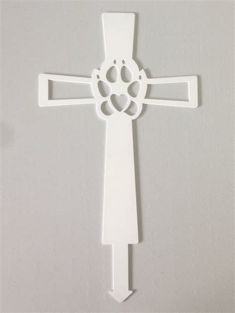 Dog Memorial / Pet /Cross / Grave Markers / Cremation | Felt